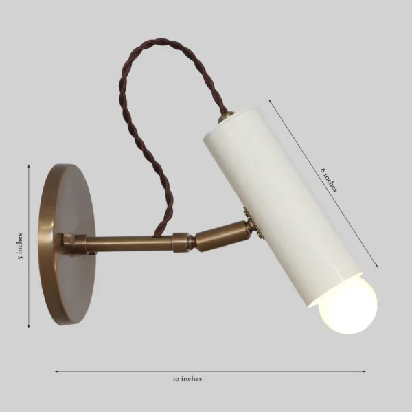 Pivot Brass Wall Lamp - Image 2