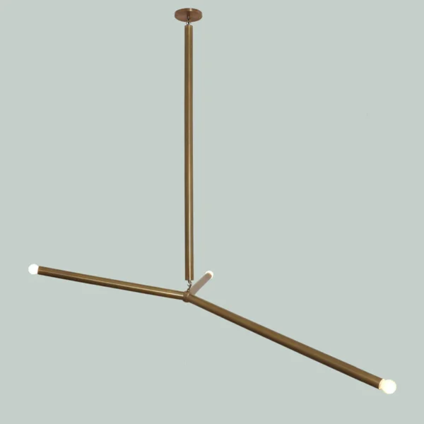 SlingShot Large Brass Chandelier